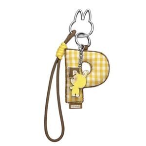 Pop Mart MONSTERS LABUBU Pin for Love Keychain Pendant, LETTER P Bag Charm, NEW